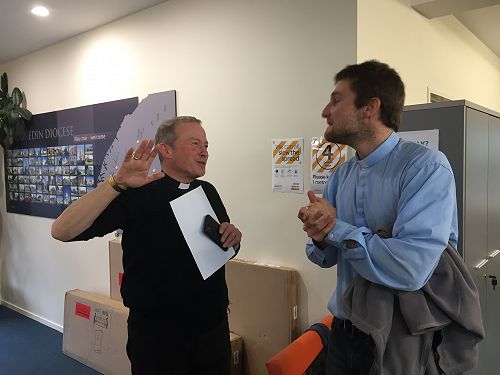 Bishop Steve Benford and Rev’d Brett Roberts (Dio Council)