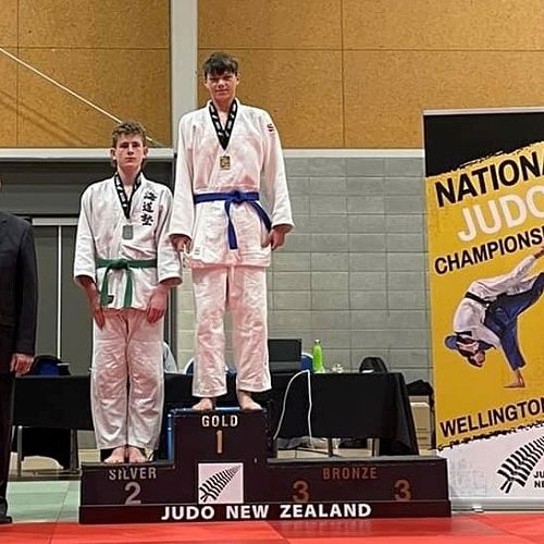 National title for judo champion Joshua Snelgar.
