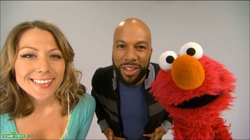 Video: Sesame Street: Common and Colbie Caillat - "Belly Breathe" with Elmo
