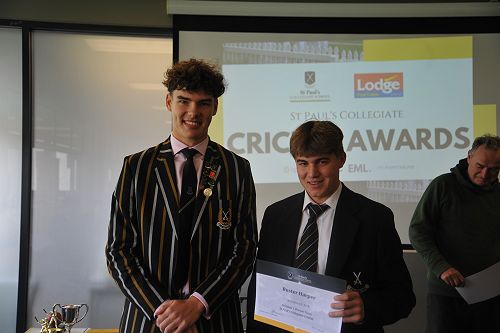 2022 St Paul's Collegiate School cricket awards