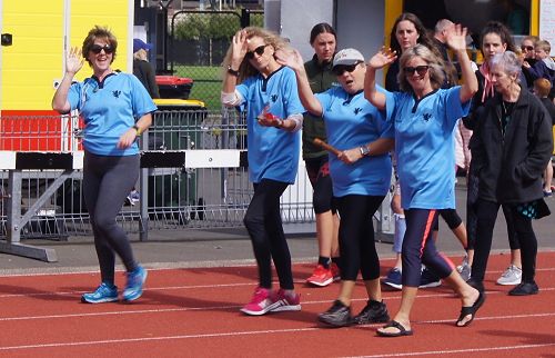 From left; Fiona Thomas, Bernadette Tenci, Barbara May and Jo O'Brien