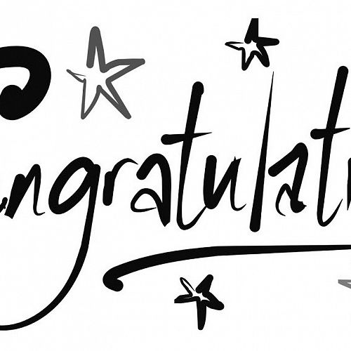Congratulations!