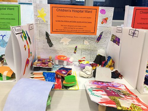 Children's Hospital 'Space' Room by Penelope, Rocco, Lucy and Jayden