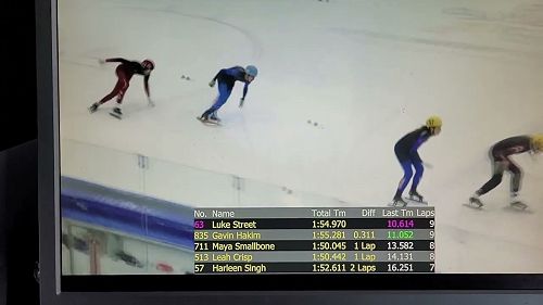 Video: 2023 Australian Open Junior B 1500m final - Luke Street