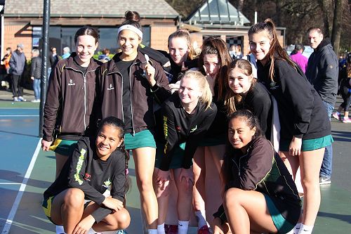 Year 9A Netball team at SISS Junior Netball Tournament
