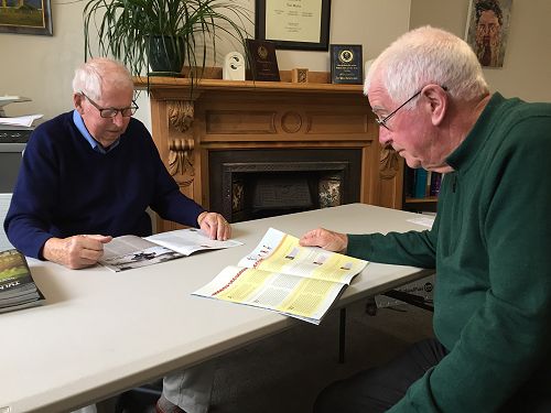 Jim Neilan and Brian Rae taken 5 March 2018