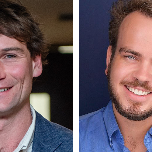 David Brydon, left and Matthew Everingham.