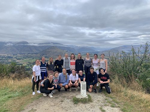 At the top of Tobin’s Track in Arrowtown