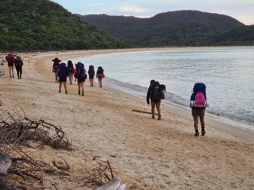 Year 13 PE and Outdoor Ed Camp - Abel Tasman National park