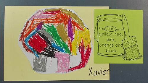 E is for Elmer the Elephant