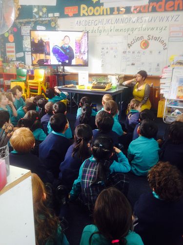 Ethan, Sapphire, Riley, Jude and Drew made a video of a game show to explain the importance of reducing.