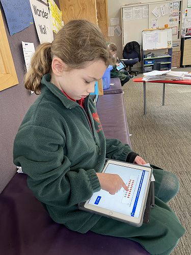 Indie enjoying Matific