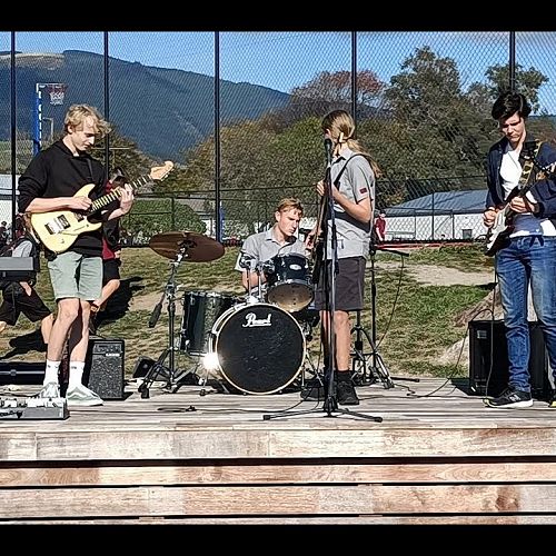 Video: Nayland College band 'Muted' performing live on our outdoor stage