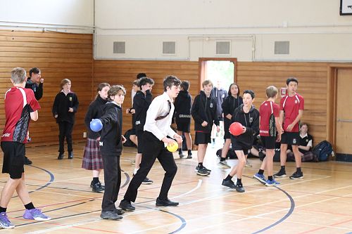Staff Vs Students Dodgeball