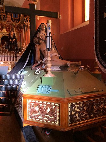Day 15 More sorrowful statues in Redemptorist Museum Astorga