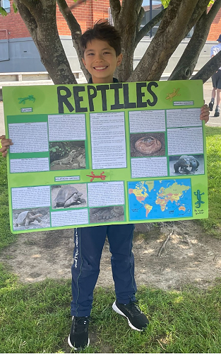 Hugh Walker’s presentation on Reptiles 