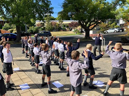 Year 7 Haka Practice