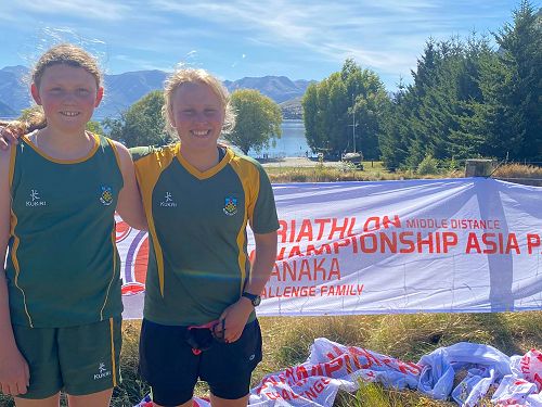 Lilly Kemp and Abigail Paton