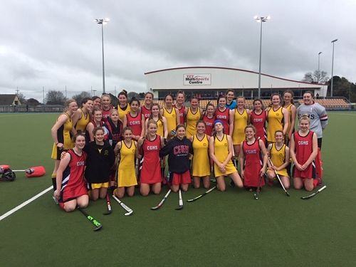 CGHS 2nd XI hockey team  at the Chris Arthur Cup, Stratford