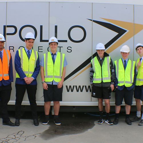 Employment Studies on a field trip.