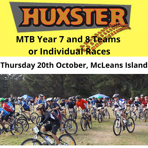 Huxster Mountain Bike Challenge - Year 7 and 8