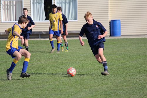 Junior XI Football v Rongotai College