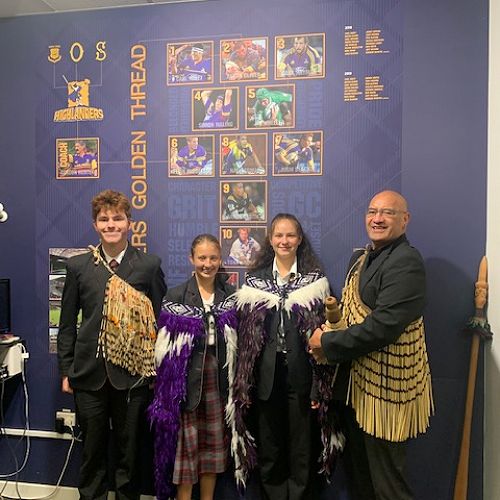 Kapa Haka Leads Mihi for Highlanders