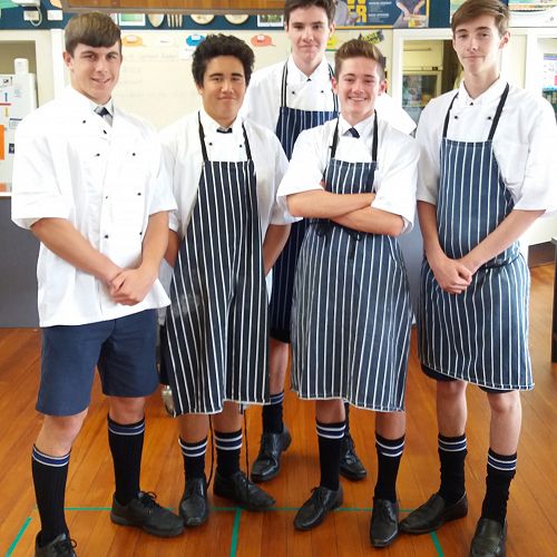 2017 Hospitality students