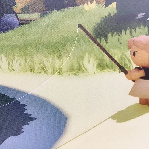 Still from Catch-combat game