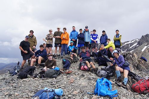 10JCU on the summit of Mt Mason