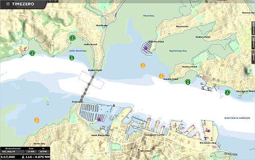 TZ-MAPS - Mooring Assist Function (for TimeZero Professional v5)