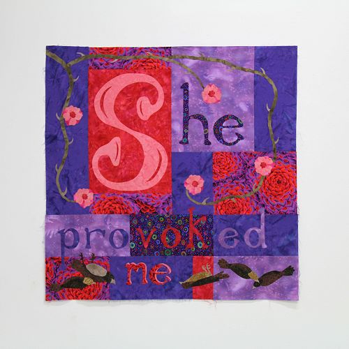 Fabric work by Alice Jones. Photograph