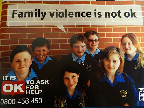 "It's Not OK" Campaign Poster featuringTokomairiro