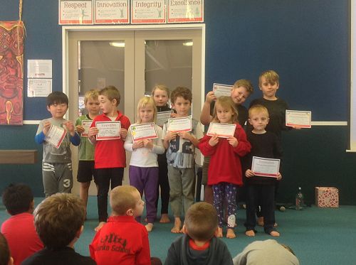 Innovation awards for Ryan, Blake, Pippa, Levi, Ava, Oliver, Tyler, Cory, Regan and Asher