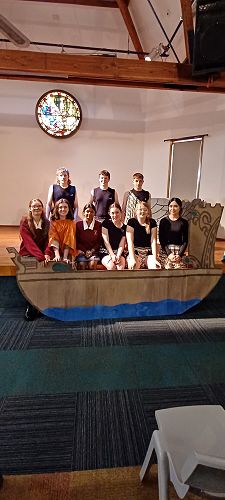 Our Junior Drama students after their performance to local Primary Schools