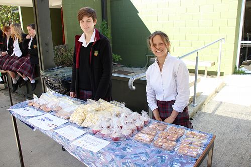 Outdoor Music Concert and Market Stalls