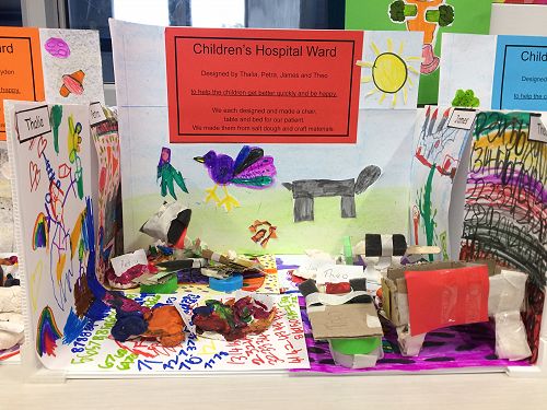 Children's Hospital 'Summer' Room by Thalia, Petra, James and Theo