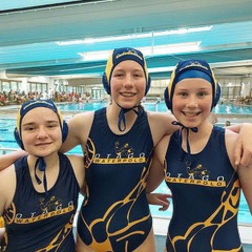 Sian, Ella and Olivia representing Otago