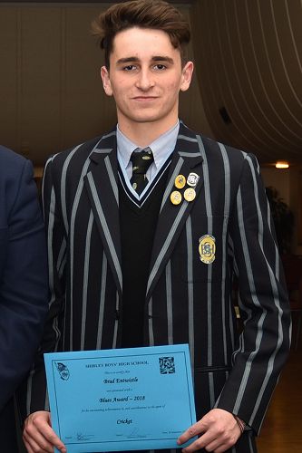 Sportsmen of the year - Brad Entwistle