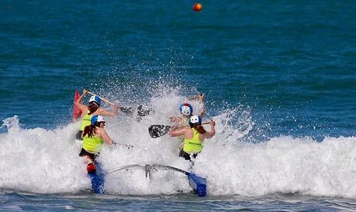 Jordyne Harris competes at the Surf Life Saving Nationals in Gisborne, 14-15 March 2020.