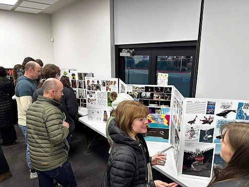 Student Art Exhibition portfolios