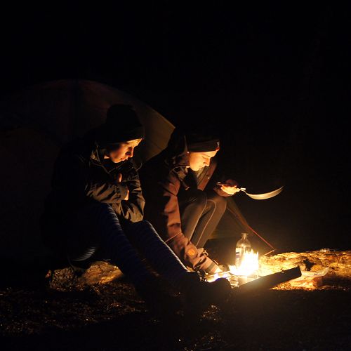 6:55am. Breakfast. Mavora.