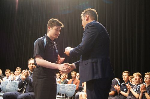 Top Year 9 student, Thomas Bowen