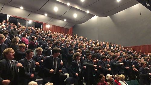 Video: Wall of Fame Haka