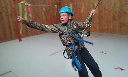 Adventures at Year 7 Camp survival. 