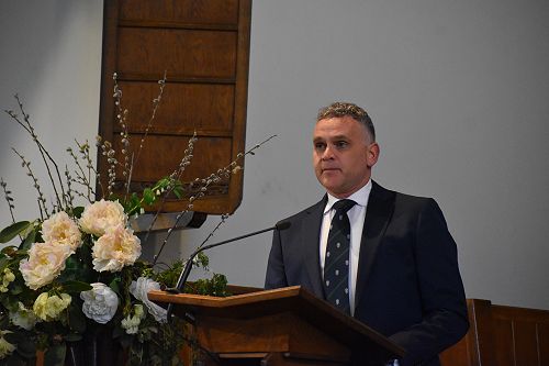 Dr. Doug Hill, President of the Columba Board of Governors.