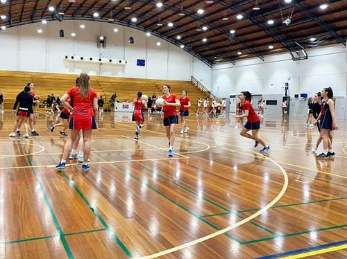 CGHS Senior A team in action