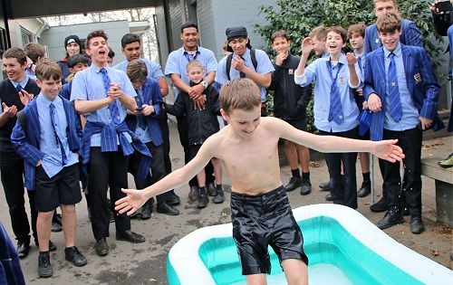 Luke Sweeney - mid winter swim