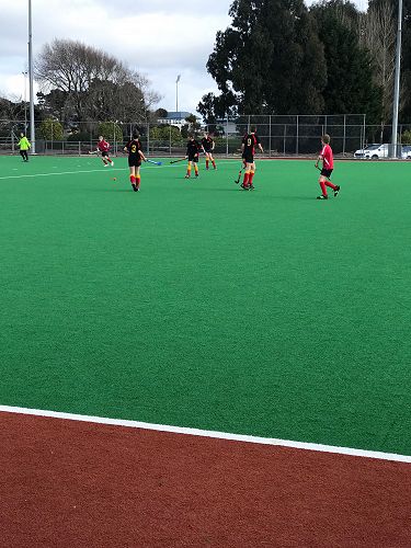 OIS Hockey team - James Hargest