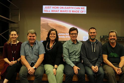 Dr James Scott - Geology and Mars Talk 